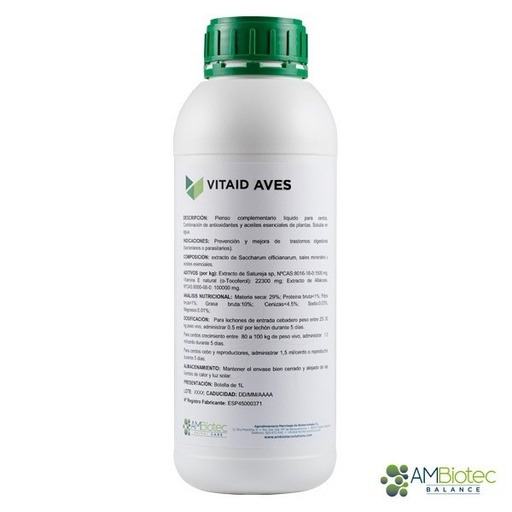 Vitaid Aves (botella 1Kg) -eCommerce